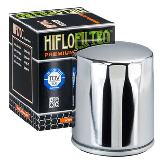 Hiflo Oil Filter HF170CRC Chrme With Nut