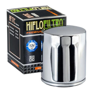 Hiflo Oil FIlter HF171CRC Chrome With Nut