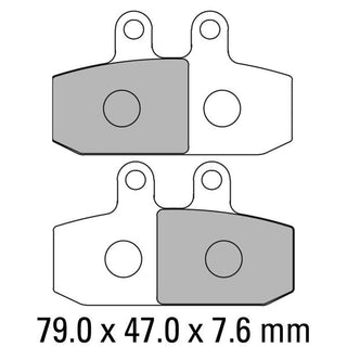 Ferodo Brake Disc Pad Set FDB2146P