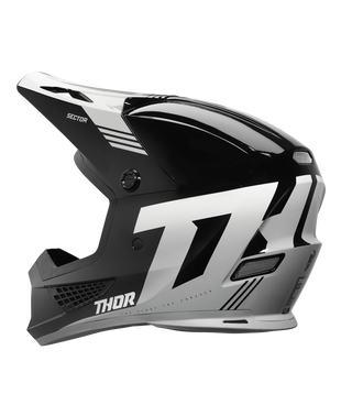 Thor Sector 2 Carve Helmet - Black/White