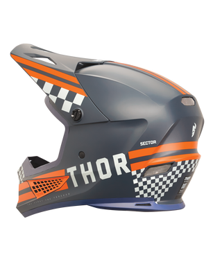 Thor Sector 2 Combat Helmet - Midnight/Orange