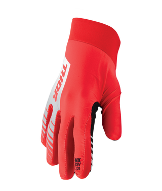 Thor Agile Analog Gloves - Red/White