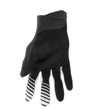 Thor Agile Solid Gloves - Black/White