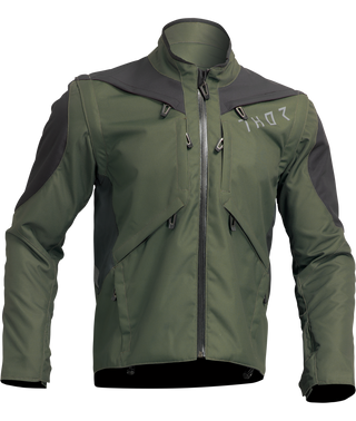 Thor Terrain Jacket - Army/Charcoal