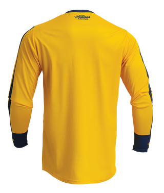 Thor Differ Roost Jersey - Lemon/Navy