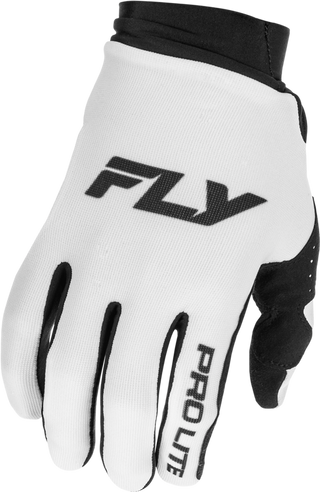 Fly Racing 2026 Pro Lite Gloves - White/Black