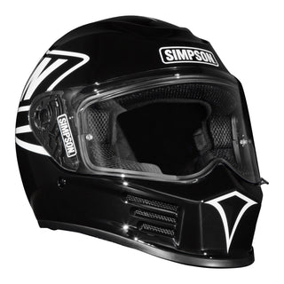 Simpson Speed Full Face Helmet - 12 O`Clock Black