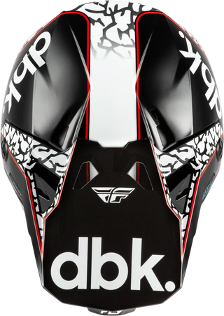 Fly Racing Formula CP SE DBK Full Face Helmet - Black / White / Grey