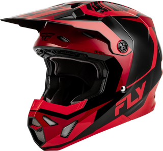 Fly Racing Formula CP Charge Full Face Helmet - Black / Red