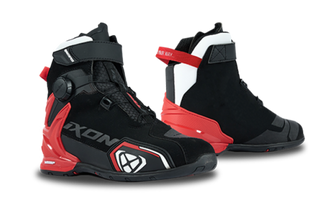 Ixon Bull 2 WP Motorcycle Boots - Black/White/Red