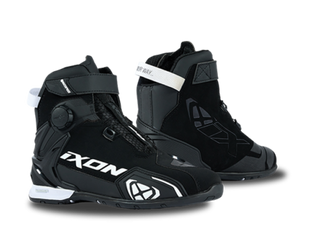 Ixon Bull 2 WP Women's Motorcycle Boots - Black/White