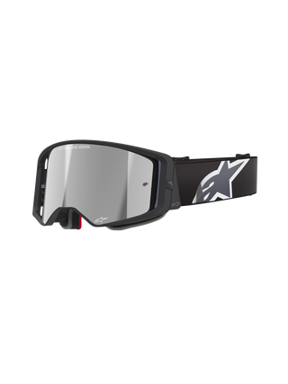 Alpinestars Supertech Corp Goggles With Mirror Silver Lens - Black/Grey