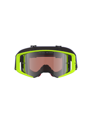 Alpinestars Supertech Vision Corp Goggles - Purple/Yellow Fluo/Mirror Silver Lens