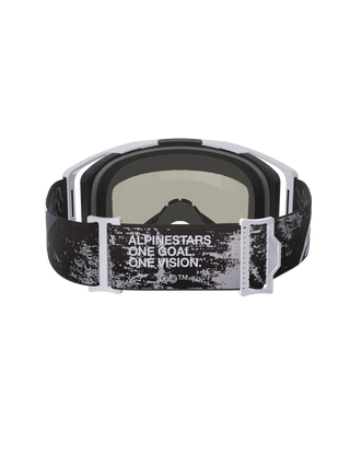 Alpinestars Vision 8 Lahnd Goggles - Iron/Camo/Mirror Silver Lens