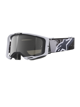 Alpinestars Vision 8 Lahnd Goggles - Iron/Camo/Mirror Silver Lens