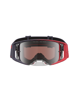 Alpinestars 2027 Supertech Hiten Goggle - Black Red - Mirror Silver Lens