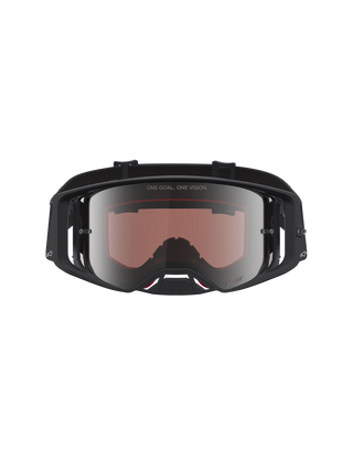 Alpinestars 2027 Supertech Vesta Goggle - Black Matte Silver - Mirror Silver Lens