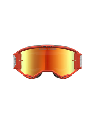 Alpinestars Vision 5 Rora Goggle MX27 - Silver Orange Mirror Red Lens