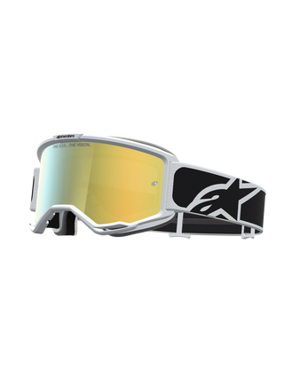 Alpinestars Vision 5 Rora Goggle MX27 - Black White Mirror Gold Lens