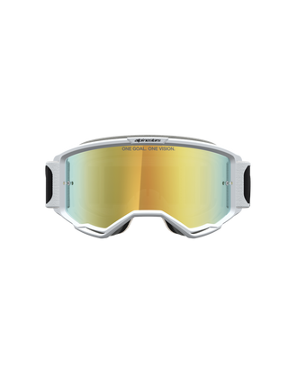 Alpinestars Vision 5 Rora Goggle MX27 - Black White Mirror Gold Lens