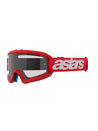 Alpinestars Vision Youth Blaze Goggle With Clear Lens - Red