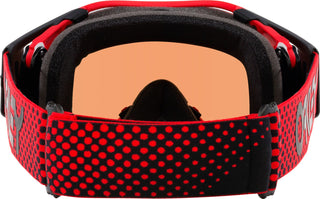 Oakley Airbrake Red Motion With Dark MX Torch Iridium Lens