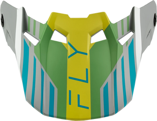 Fly Racing Formula CC Strike Peak - Matte Grey / Green / Teal