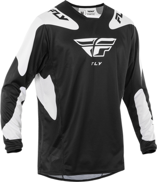 Fly Racing 2025 Kinetic Sym Jersey - Black/White