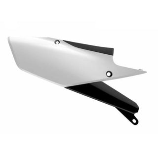 Polisport Side Panels Yamaha YZ250F 2019-2023, YZ450F 2018-2023 - White Black