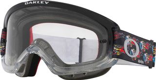Oakley O Frame 2.0 Pro XS Troy Lee Designs Eyeballs Goggles With Clear Lens