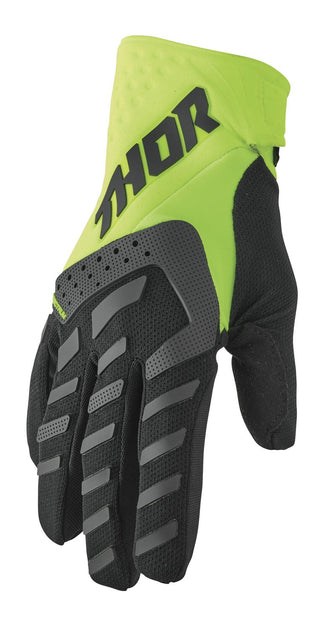 Thor Spectrum Cold Gloves - Acid/Black