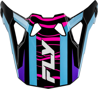 Fly Racing Formula CP Charge Peak - Black / Purple / Pink / Blue