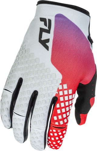 Fly Racing 2026 Kinetic Gloves - Grey/Red/Purple/Black