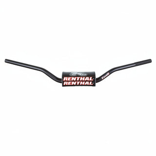 Renthal 60401BK Fatbar RC/OEM Handlebar with Bar Pad Honda/Kawasaki - Black