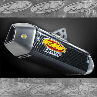 FMF Apex Dual Carbon Fiber & Titanium Slip-On Exhaust Mufflers Kawasaki ZX-14 2008-2011