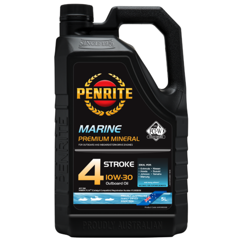 Penrite Marine Outboard 4 Stroke 10W-30 Mineral Oil - 5 Ltr