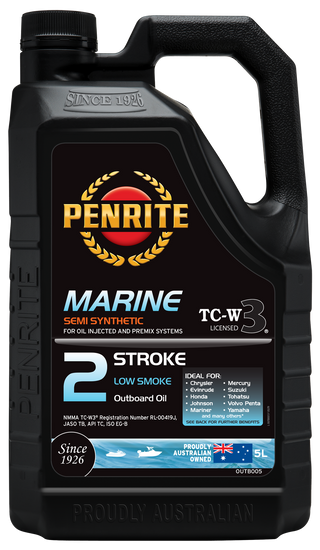 Penrite Marine Outboard 2 Stroke Semi Synthetic Oil - 5 Ltr