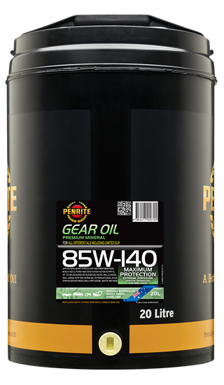 Penrite Gear Oil 85W-140 Premium Mineral - 20 Ltr