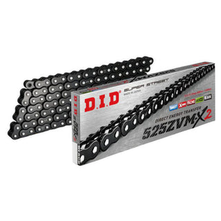 DID Chain 525ZVM-X2 ZJ Rivet Connecting Link - Black