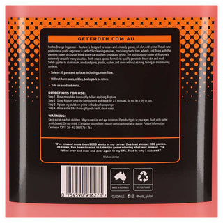 Froth Rupture Clean and Degrease - 5L