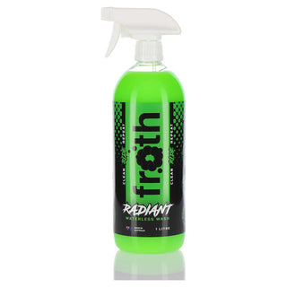 Froth Radiant Waterless Wash Spray Bottle - 1L
