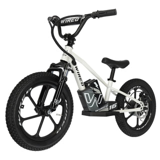 Wired 16 Inch MKII Electric Balance Bike - Pearl White