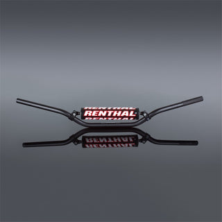 Renthal 6134S Enduro High Bend 7/8" Handlebar with Bar Pad - Silver