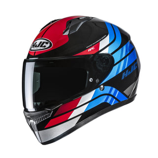 HJC C10 Hiper MC-21 Full Face Helmet - Black/Red/Blue