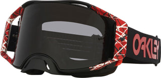 Oakley Airbrake Red Eddie With Dark Grey Lens