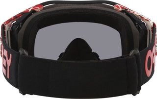 Oakley Airbrake Red Eddie With Dark Grey Lens