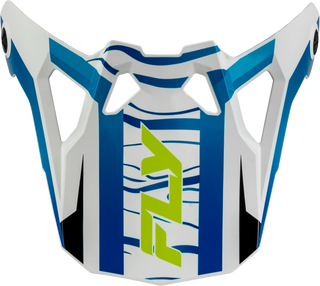 Fly Racing Formula CP Charge Peak - White / Blue / Black