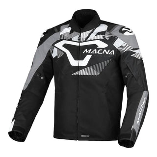 Macna Admyre Motorcycle Jacket - Black/White
