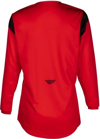 Fly Racing 2025 Kinetic Stoke Youth Jersey - Red/Black