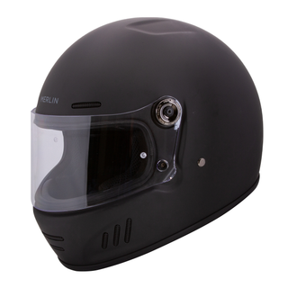 Merlin Revival Full Face Helmet – Matt Black